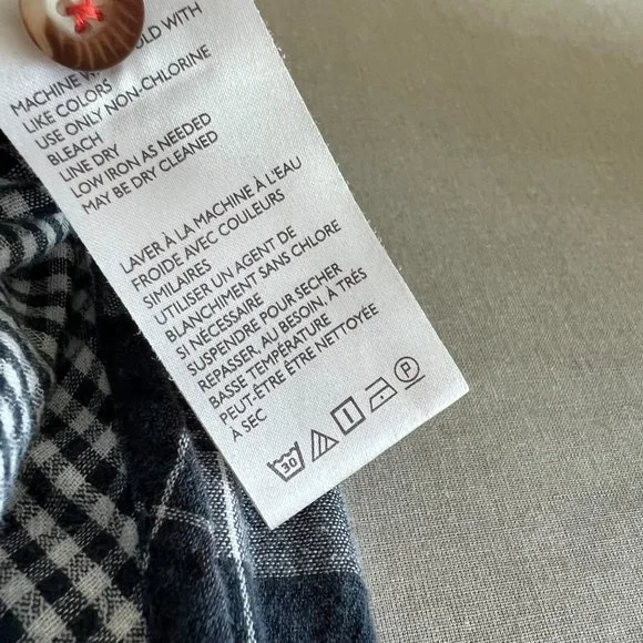 Anthropologie Pilcro & The Letterpress Bo Boyfriend Plaid Oversized Shir… - Picture 8 of 8